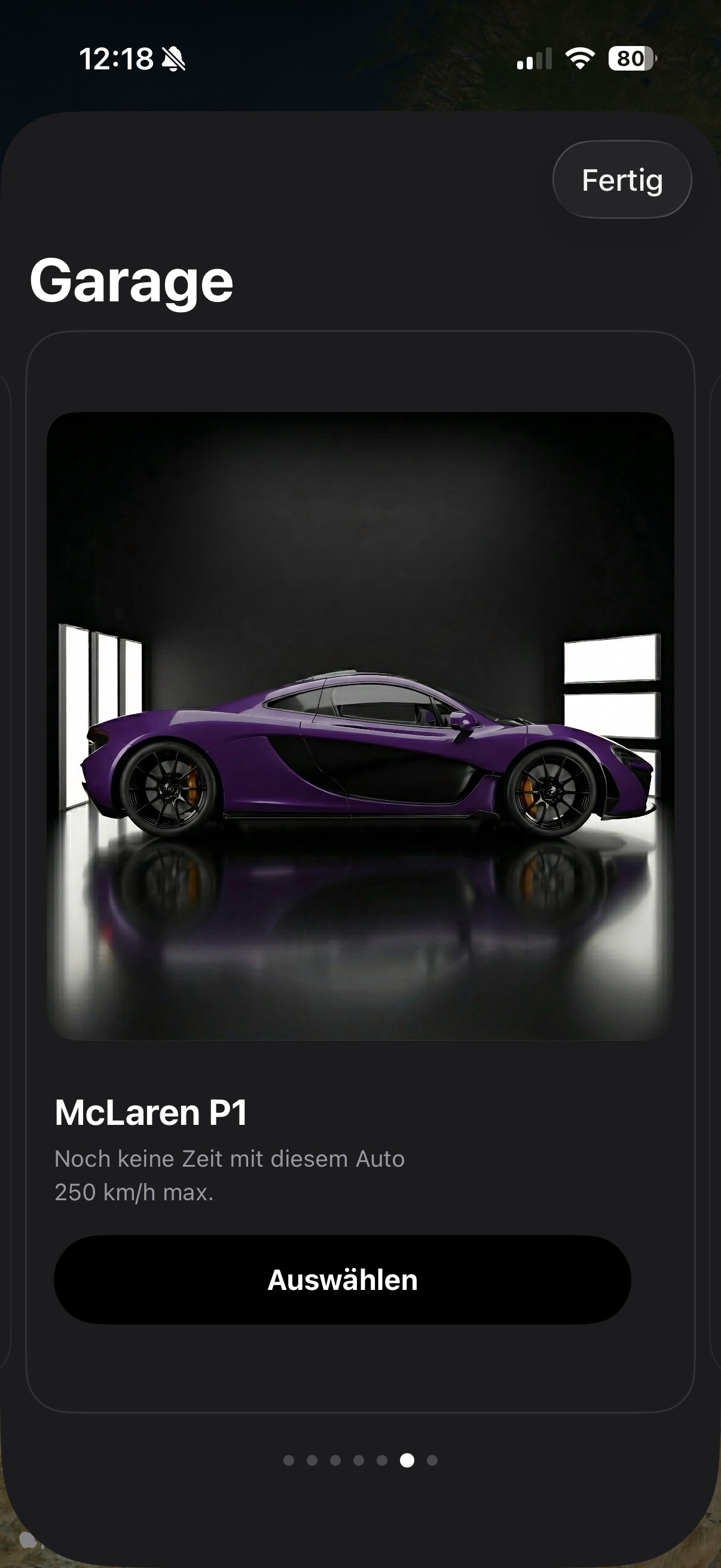 Garage McLaren P1